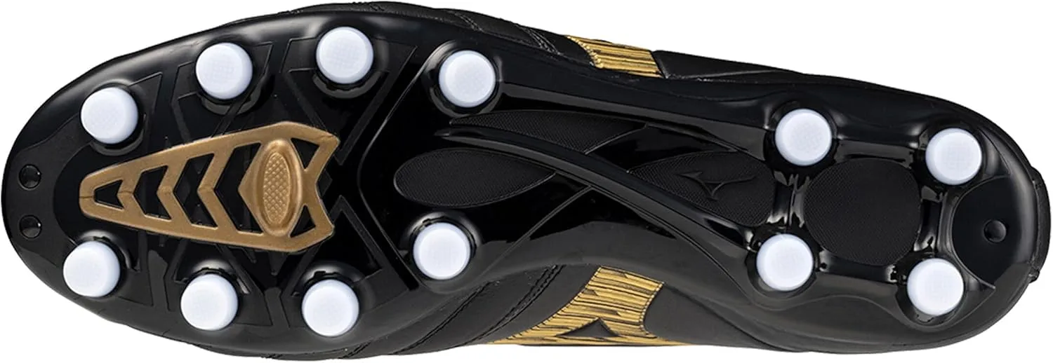 Кроссовки унисекс Mizuno Morelia Neo Pro MD, черный/золотой — фото 3