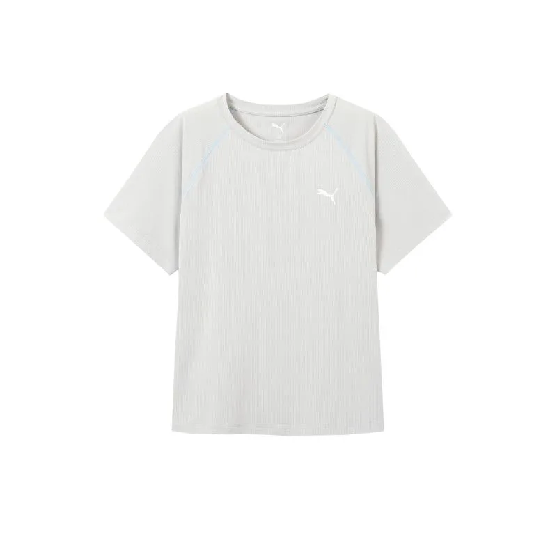 Футболка Kids' Quick Dry T Shirts SS26 Kids' PUMA, светло-серый 20001