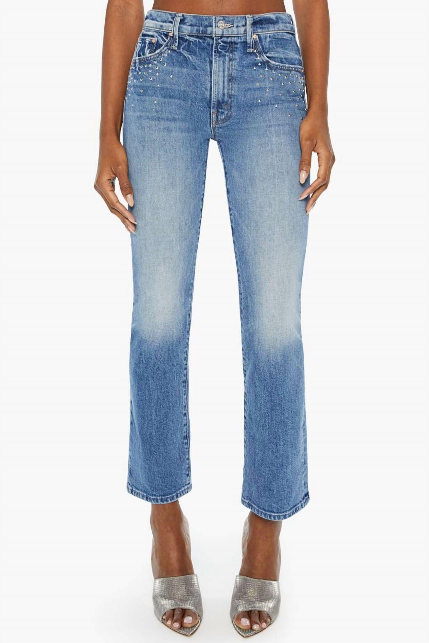 

Джинсы Insider Flood в стиле Metal Magic Mother, синий