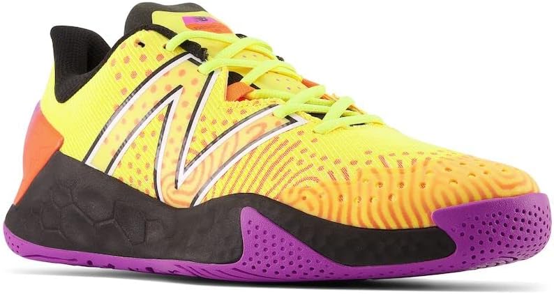 Мужские теннисные кроссовки New Balance Fresh Foam X Lav V2 для жесткого покрытия корта, черный — фото 4