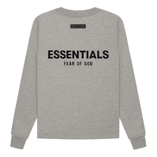 

Толстовка Fear of God Essentials SS22 Relaxed Crewneck Dark Oatmeal