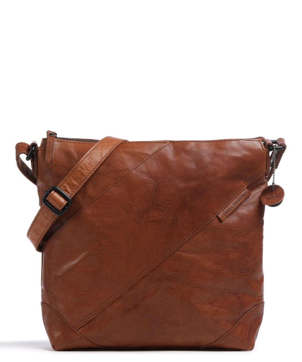 

Сумка через плечо Bronco из мелкозернистой кожи Spikes & Sparrow, коричневый