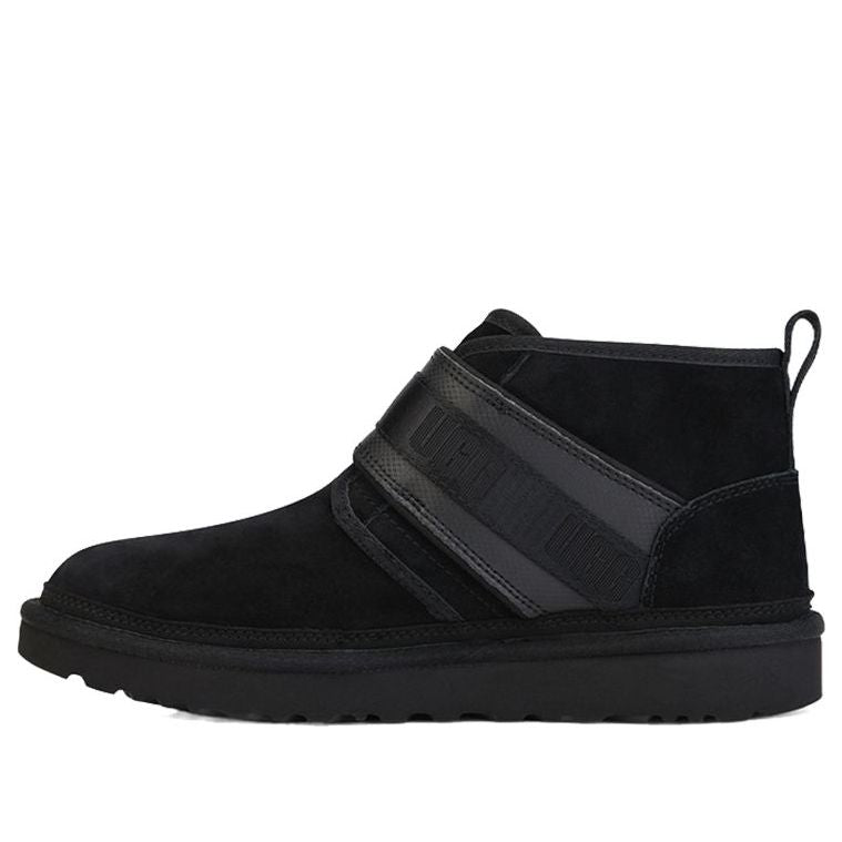 

Зимние ботинки UGG Neumel Snapback Buckle Fleece Lined Snow Boots Black, черный