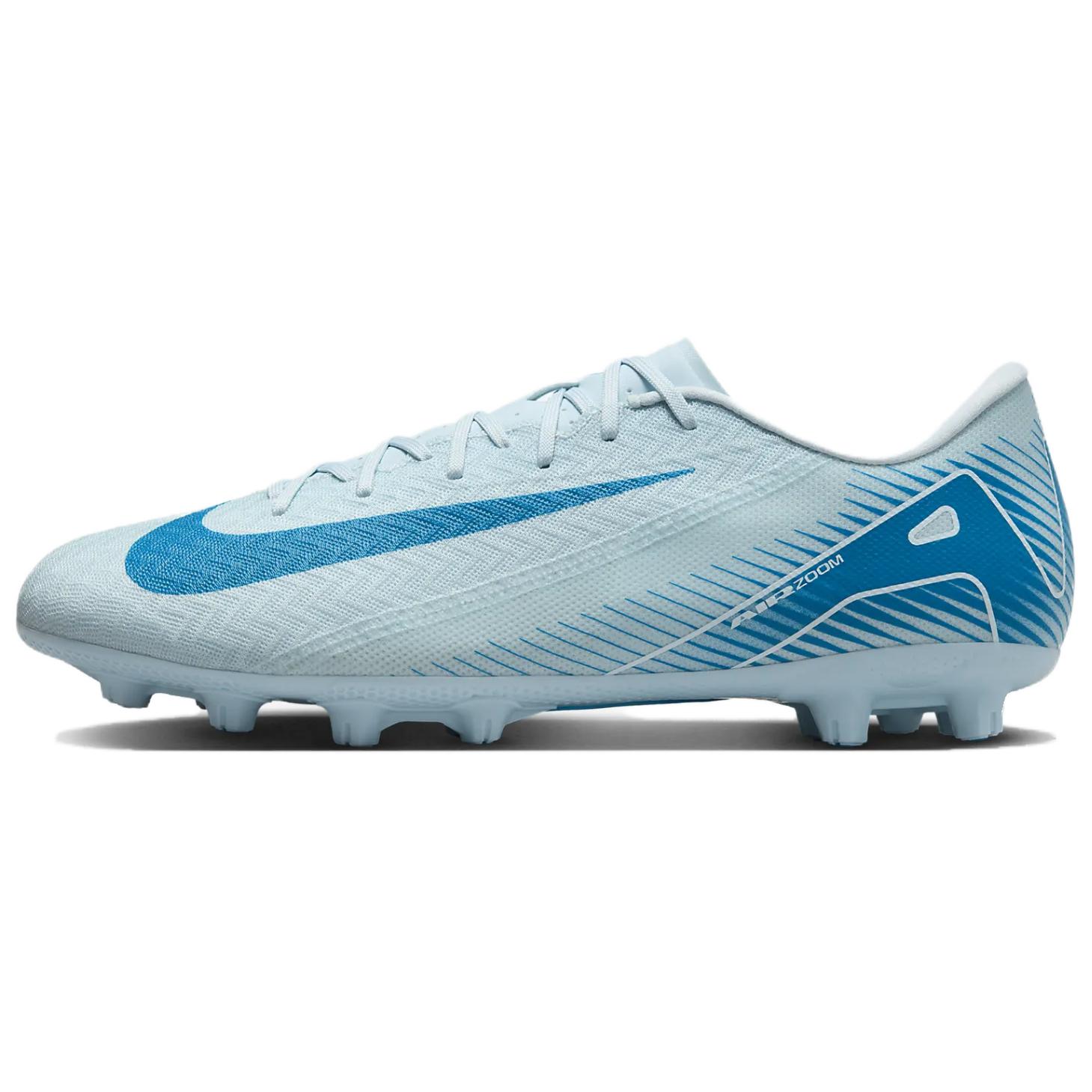

Nike Мужские футбольные бутсы Mercurial Vapor 16 HG с резиновыми короткими шипами синего цвета ледник, цвет Glacier Blue/Blue Track