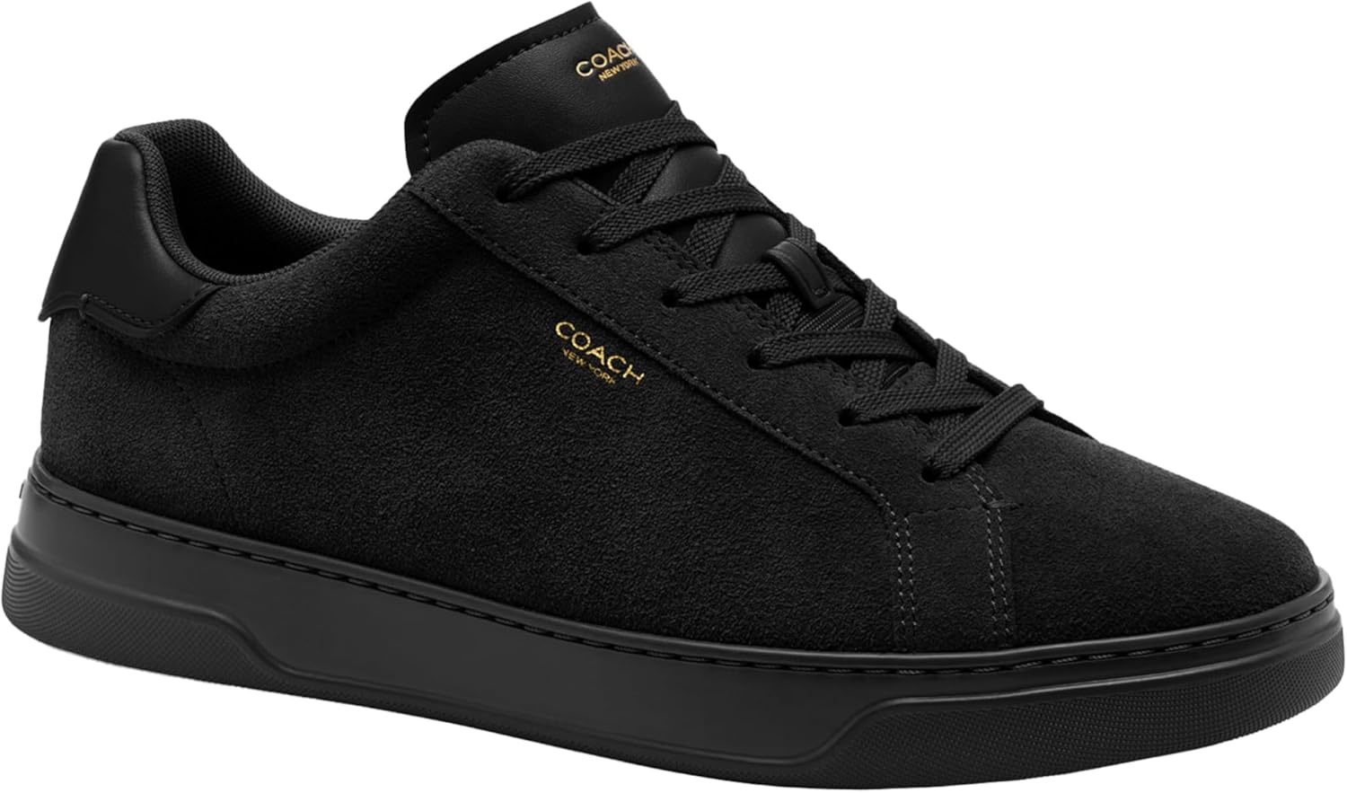 Мужские кроссовки Coach High Line High Top из фирменного канваса, черный