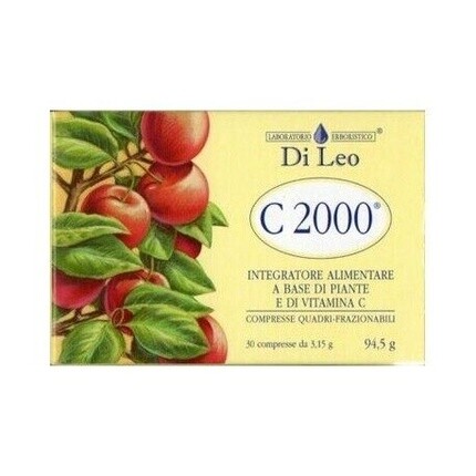 

Kräuterlabor Di Leo Vit C 2000 Добавка 30 таблеток Laboratorio Erboristico Di Leo