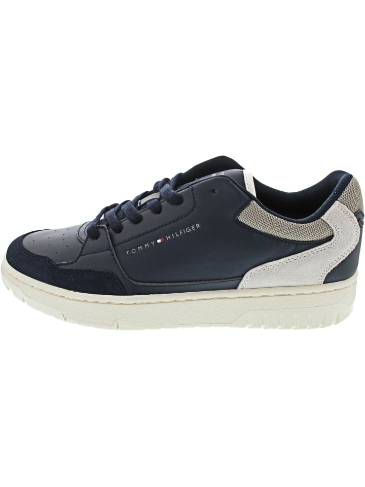 

Tommy Hilfiger Кроссовки Basket Core LTH Mix Ess синего цвета