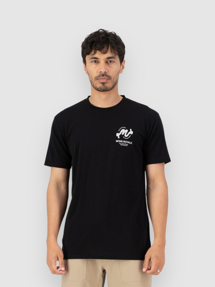 

Функциональная рубашка Mons Royale Icon Merino Classic Funktionsshirt, black, Черный, Функциональная рубашка Mons Royale Icon Merino Classic Funktionsshirt, black