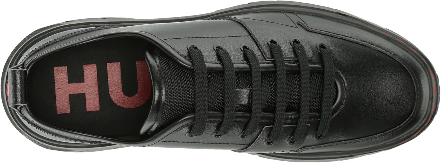 Туфли HUGO Men's Hybrid Lace Up Oxford Shoe, черный — фото 2