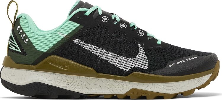 

Кроссовки Wildhorse 8 'Black Spring Green', черный, Серый, Кроссовки Wildhorse 8 'Black Spring Green', черный
