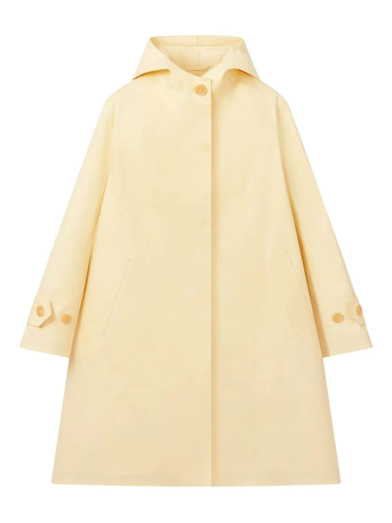 

Mackintosh пальто Watten с капюшоном, желтый