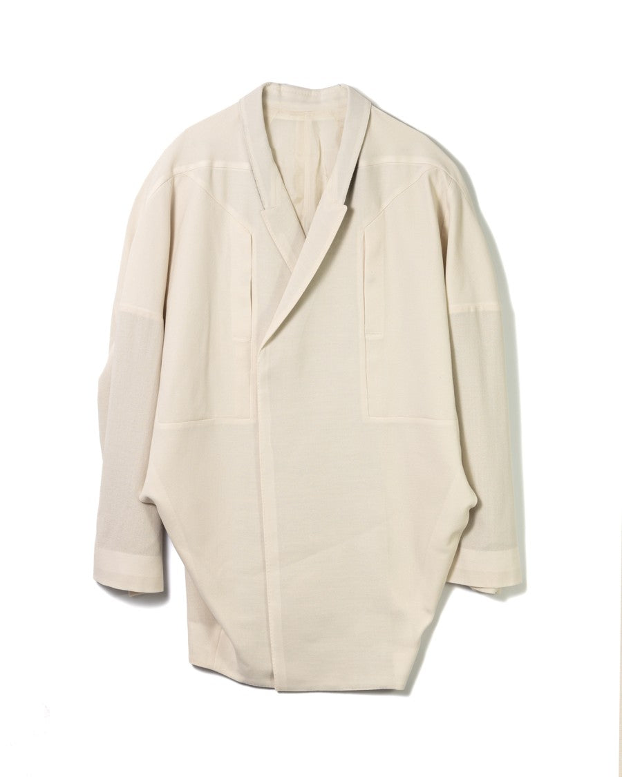 

Укороченная куртка Arrowhead Jmf Tatlin с объемным кроем Rick Owens, Neutrals