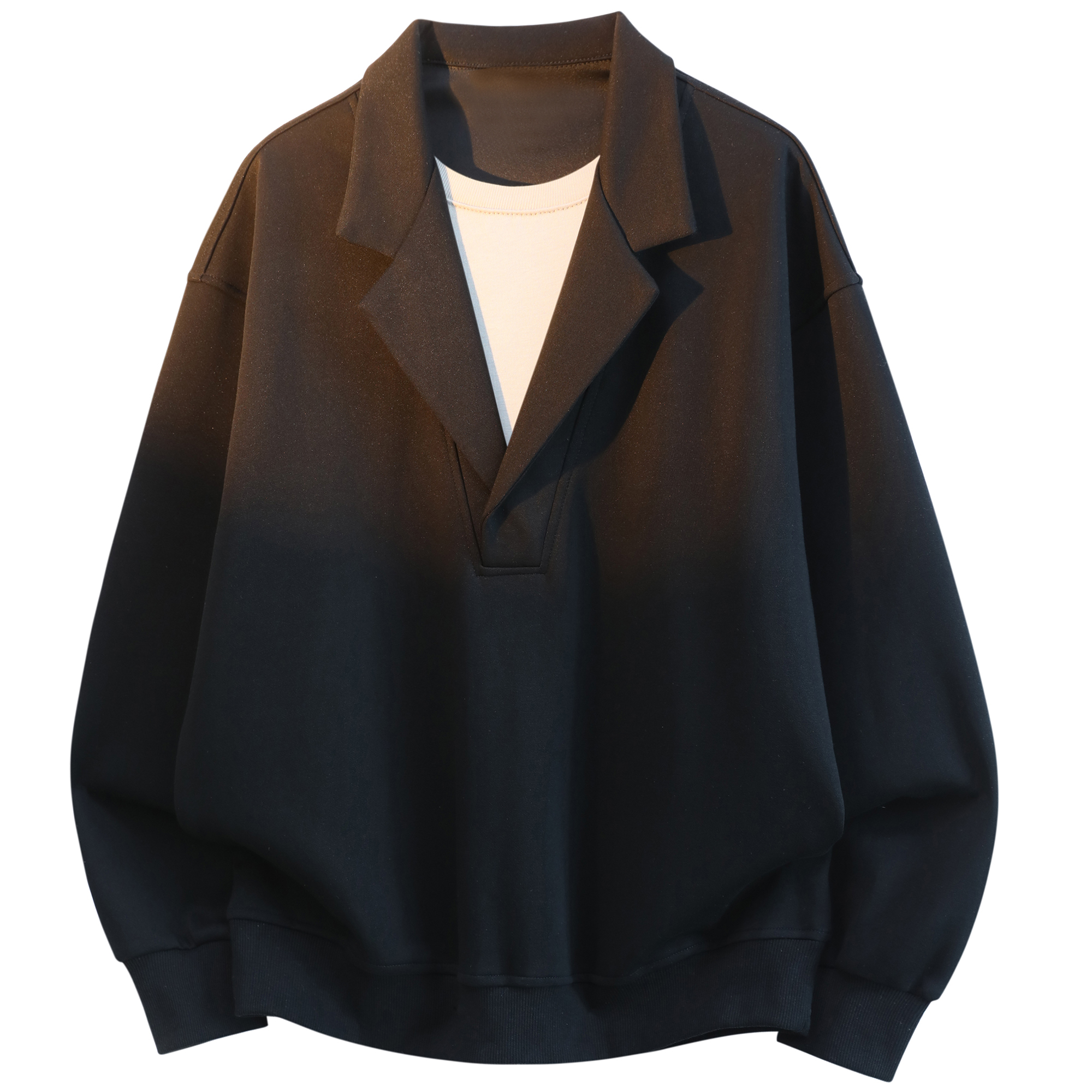 

Футболка Unisex Moderate Mock Two Piece X1617, хаки