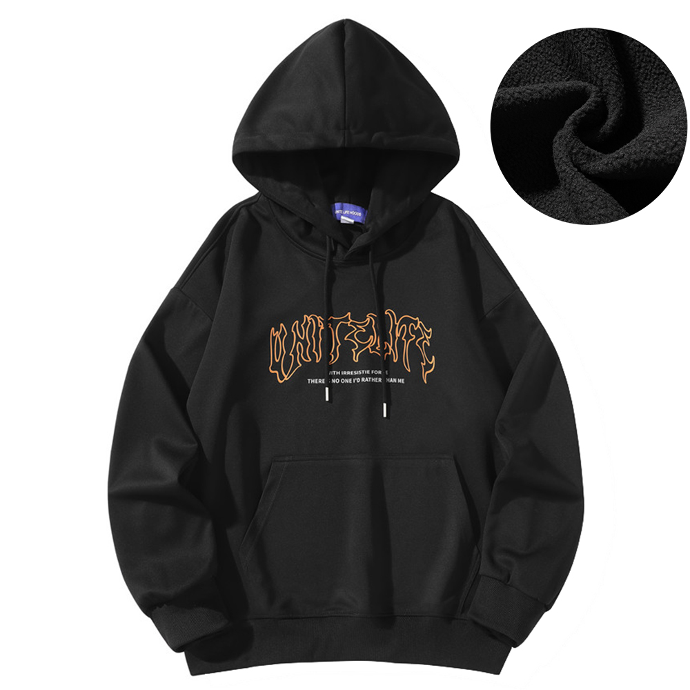 

Толстовка Unisex Unite Life HOODS, цвет кофе (с флисовой подкладкой и утепленная)
