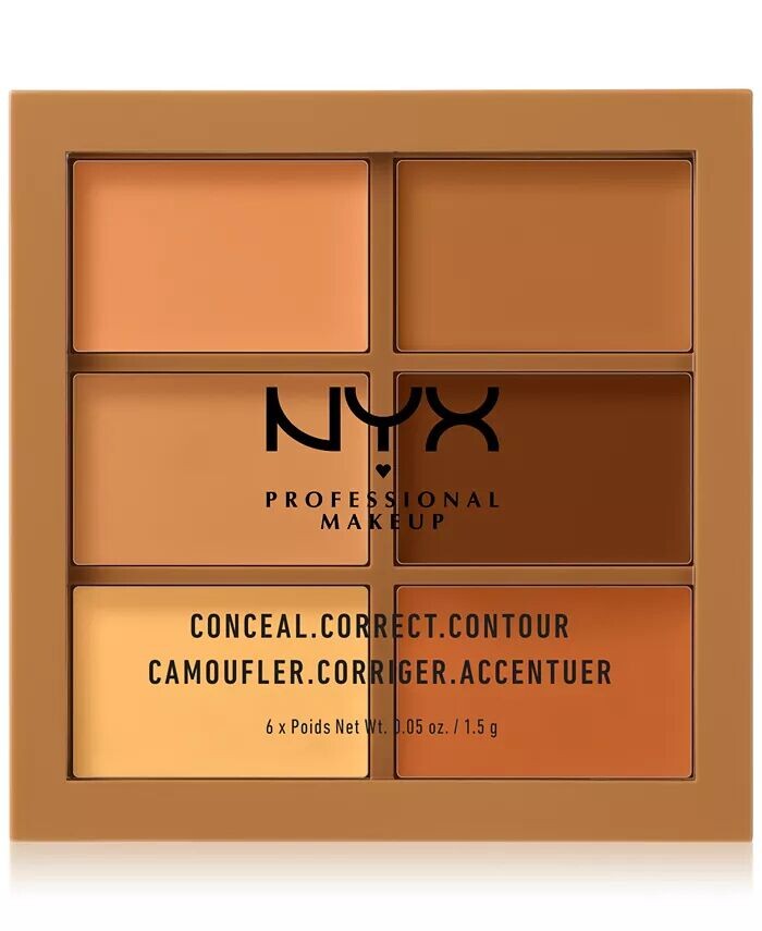 

Палитра Conceal Correct Contour Deep Nyx Professional Makeup, цвет Deep