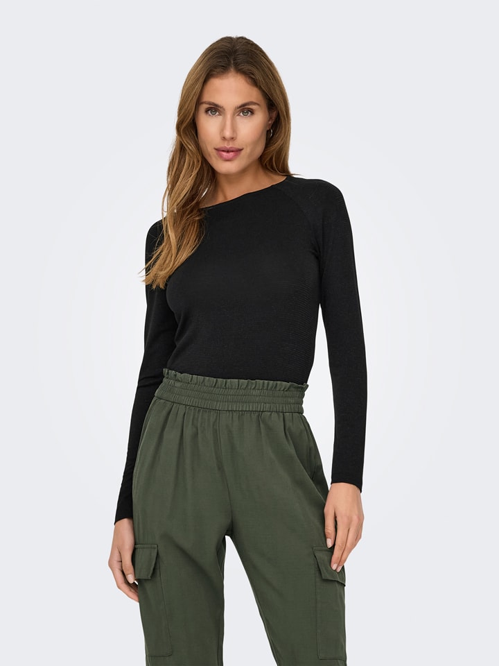 

JDY Футболка с длинными рукавами черного цвета