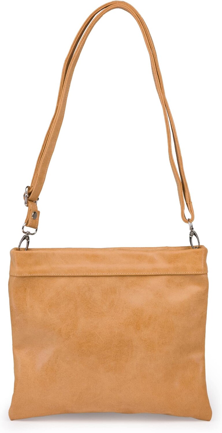 

Сумка кросс-боди CoFi Mollie Printed Leather Crossbody, кэмел