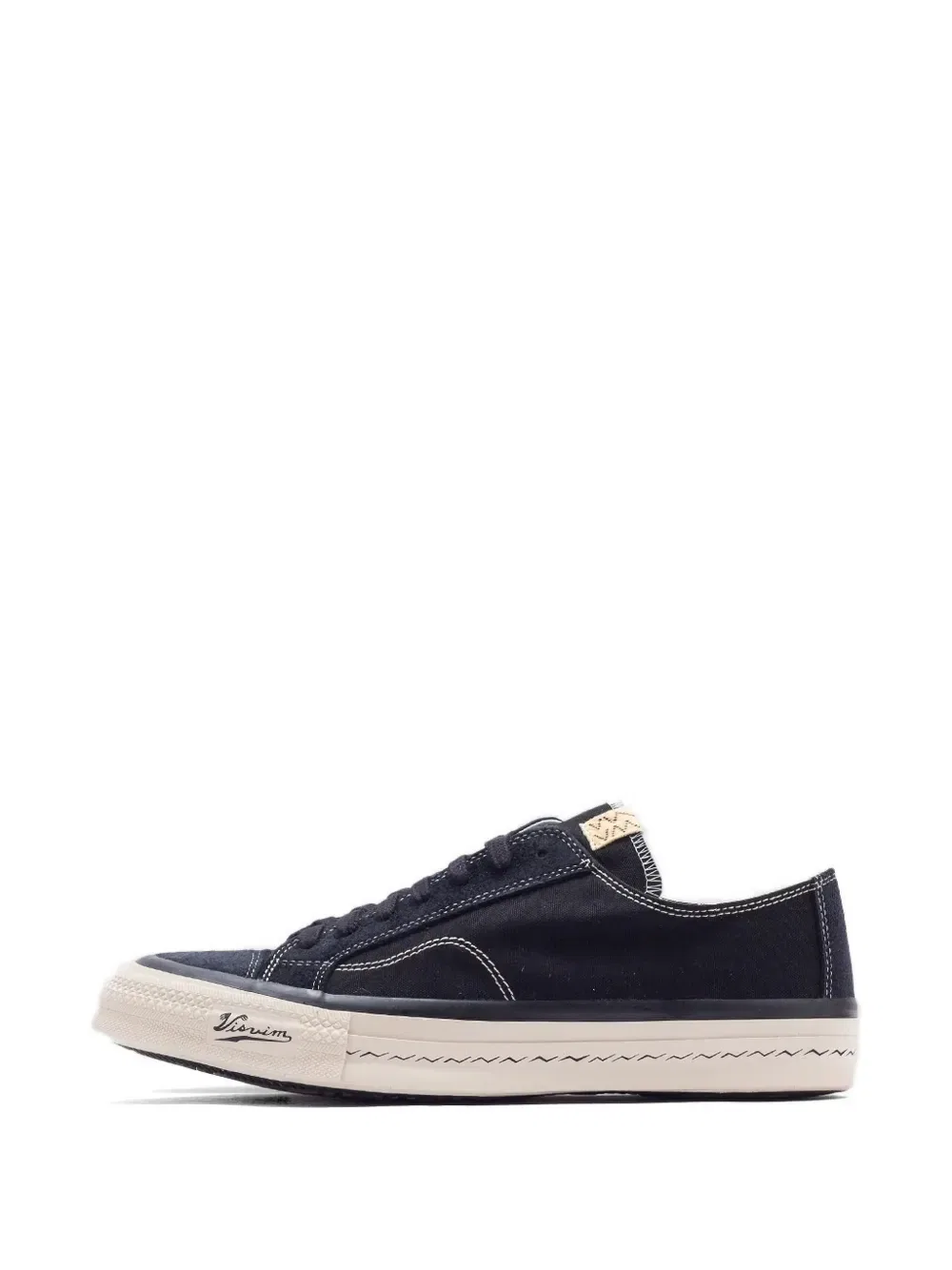Кроссовки с контрастной строчкой Visvim, черный