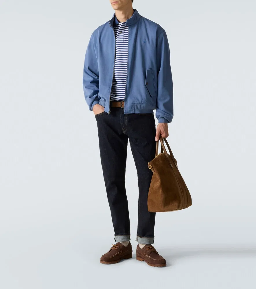 Хлопковая куртка-чинос Bedford Polo Ralph Lauren, синий — фото 2