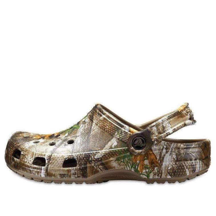 

Сабо Crocs x Realtree Edge Classic Clogs 'Camo' 205413-267, коричневый