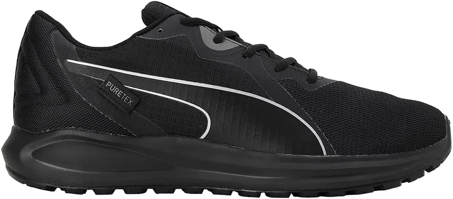 Детские футбольные бутсы Puma Twitch Runner PTX, Puma Black Puma White — фото 4