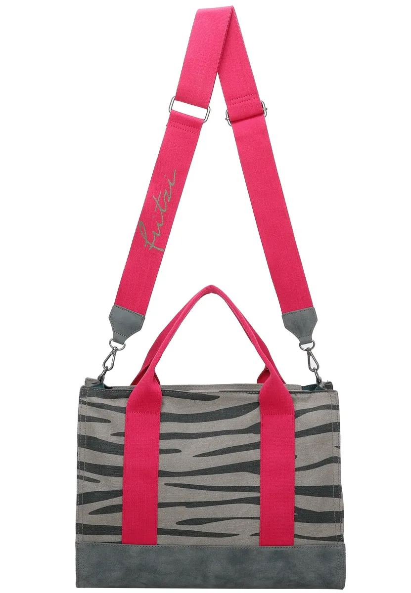 

Сумка Fritzi из Пруссии "Canvas Tote Bag" с ручкой и регулируемым съемным ремнем через плечо Fritzi Aus Preußen, розовый