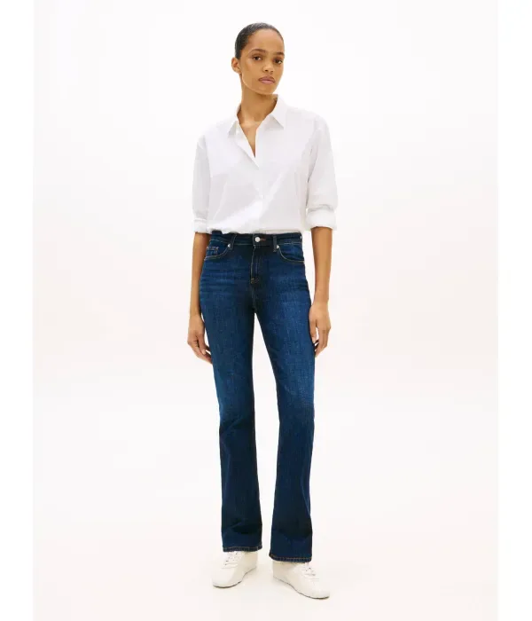 Рубашка oversize fit Tommy Hilfiger, белый — фото 2
