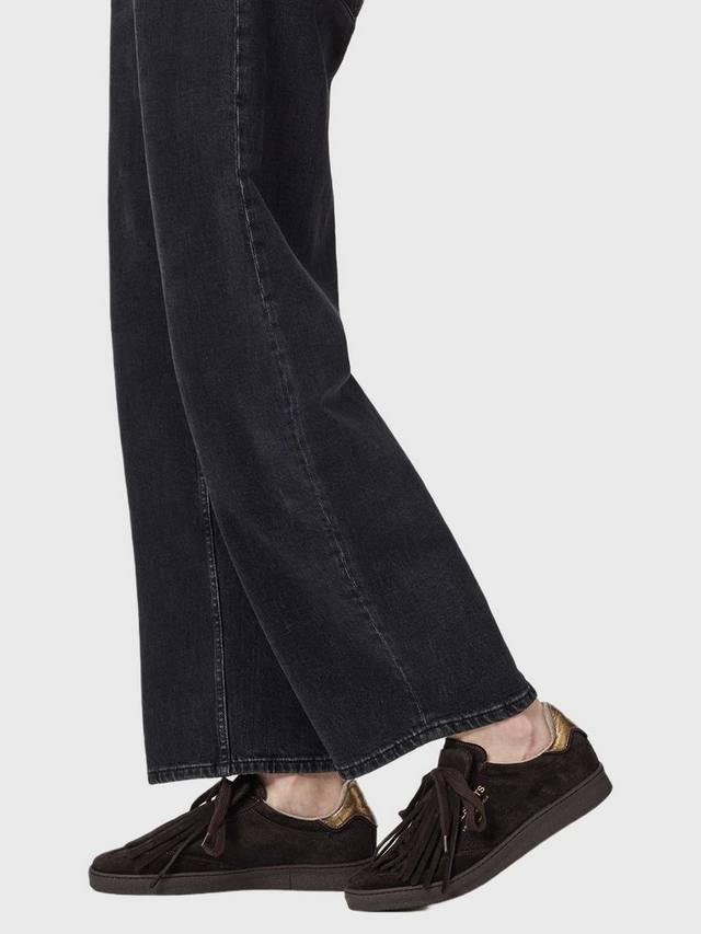 Thelma Fringe Suede модные кеды AllSaints, Bitter Brown — фото 2