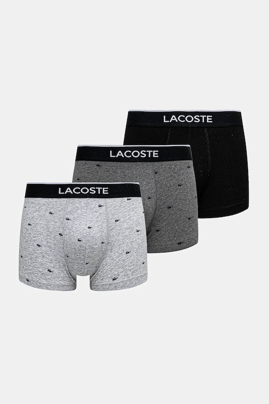 

Боксеры 3 шт Lacoste, серый