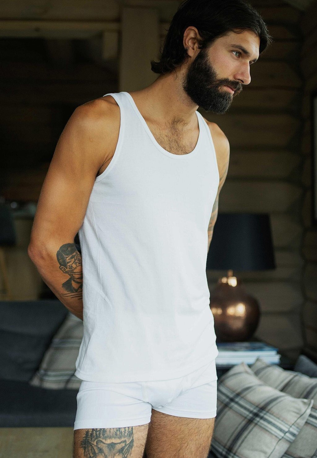 

Базовый слой 3 PACK BASIC SLEEVELESS Dovre, белый