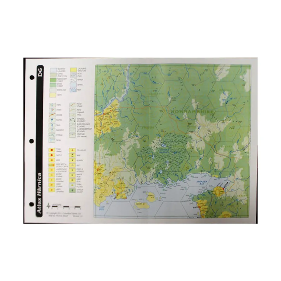 

Атлас Харница — Карта D6, Harn - Atlas Harnica