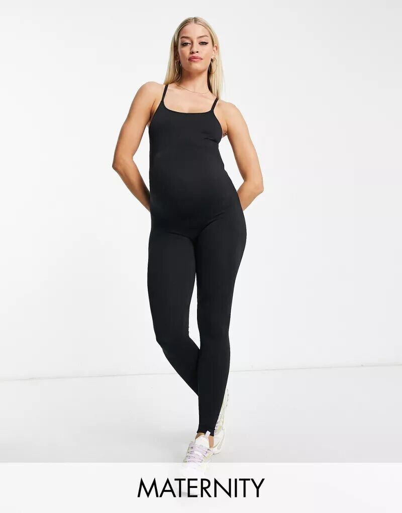 

Комбинезон Mamalicious Maternity Active черного цвета Mama.licious