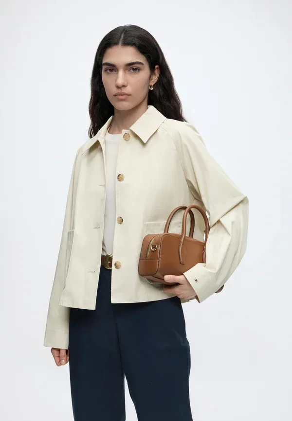 Брюки чинос прямые зауженные Tommy Hilfiger, темно-синий — фото 4