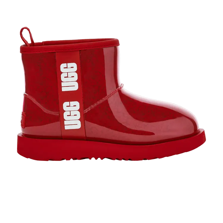 

Ботинки UGG Wmns Classic Clear Mini Boot Samba Red, красный