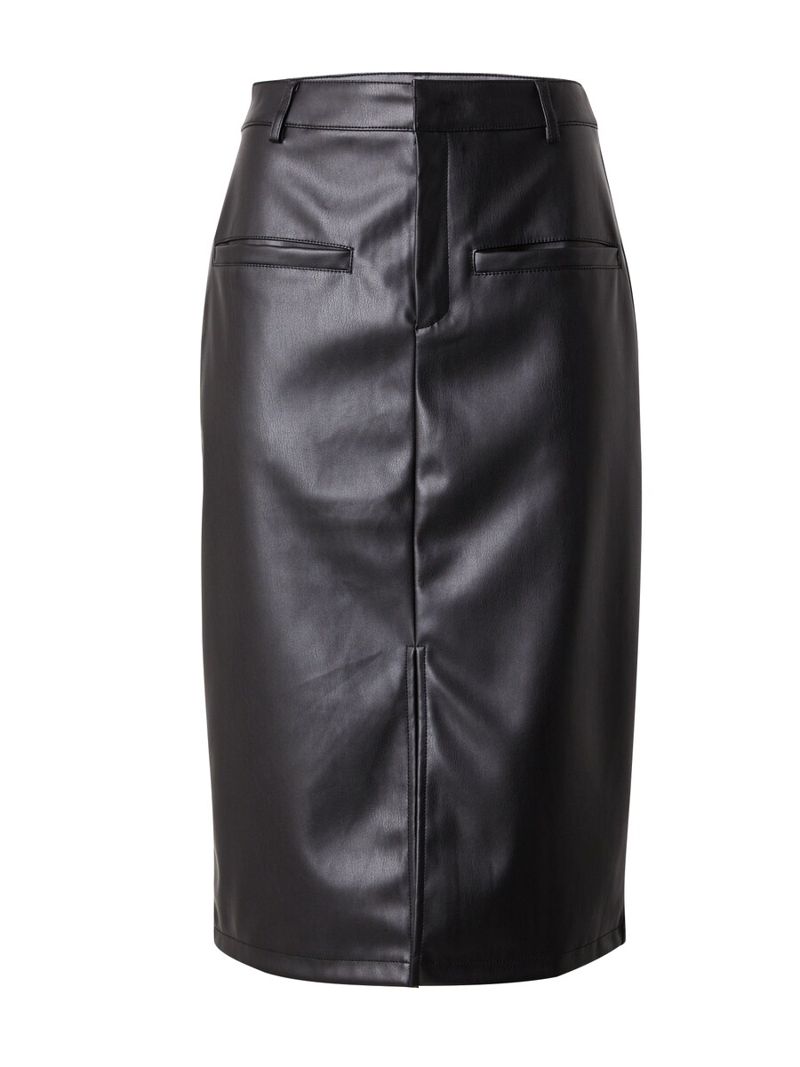 

Кожаная юбка VILA Skirt VISAVIN, черный