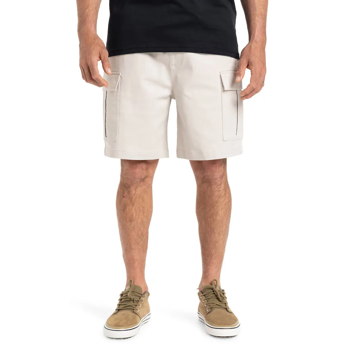 

Taxer 19" Quiksilver Мужские шорты-карго на Бермудах, серый