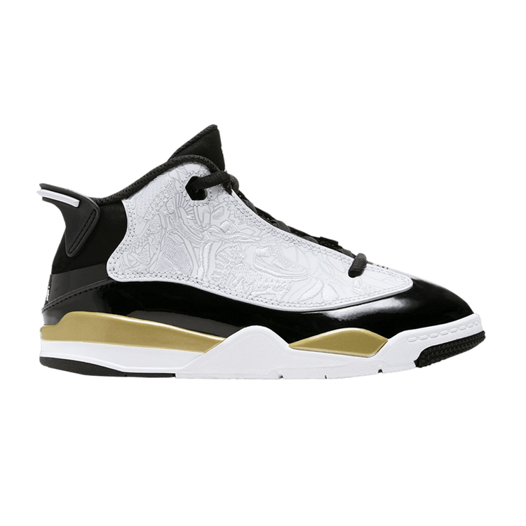 

Кроссовки Jordan Dub Zero PS 'Metallic Gold', белый