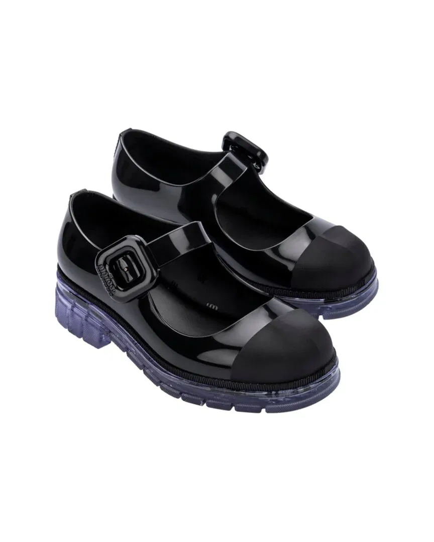 Детские сандалии Mini Melissa June с закрытым носком, черный