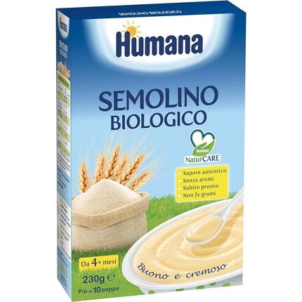 

Органическая манная крупа Humana 230г