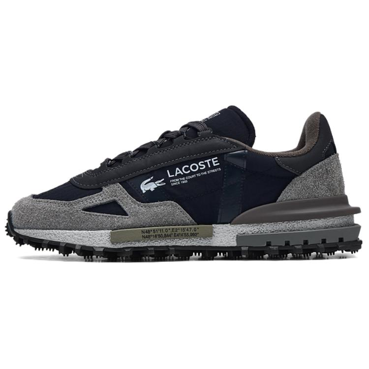 

LACOSTE Элит Актив Лоу топ Сникерсы - YH2/Темно-серый/Темно-коричневый, цвет YH2/Dark Gray/Dark Brown