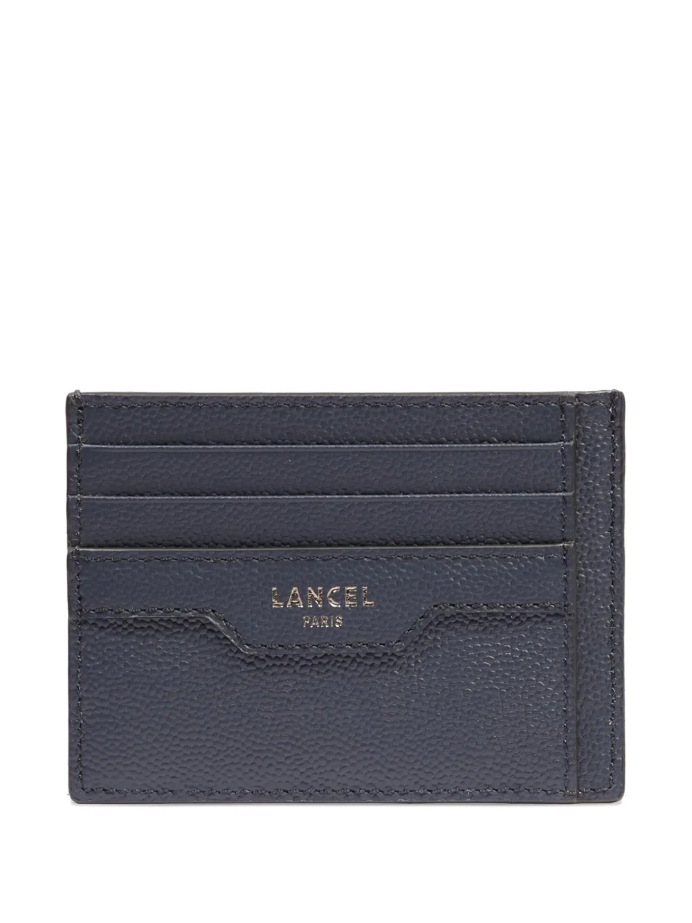 

Кожаный держатель карт Lancel, синий