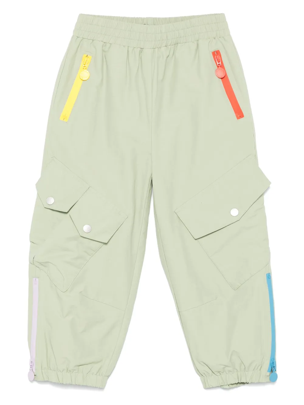 

Зауженные брюки Stella McCartney Kids, зеленый