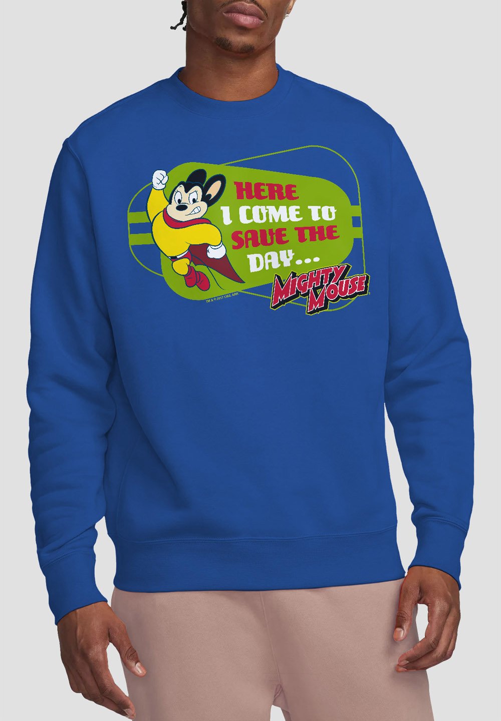 

Толстовка MIGHTY MOUSE HERE I COME Cotton Soul, синий