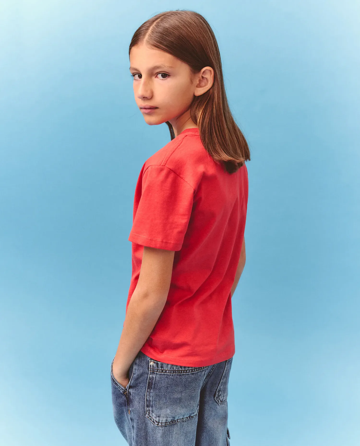 Футболка с коротким рукавом с детским фантазийным рисунком Kids El Corte Inglés, красный — фото 3
