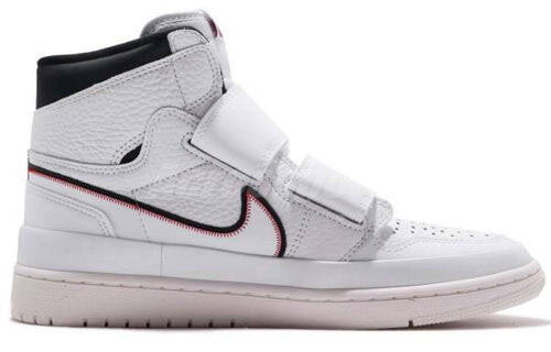 Кроссовки 1 ретро высокие с двумя ремешками Air Jordan, белый — фото 2