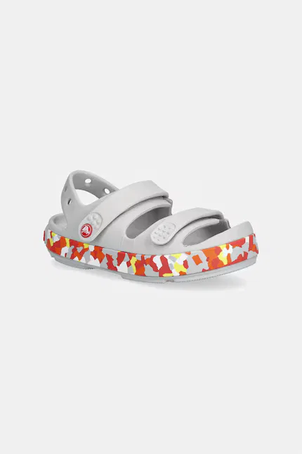 Сандалии Crocband Cruiser Glow Confetti Band Crocs, серый