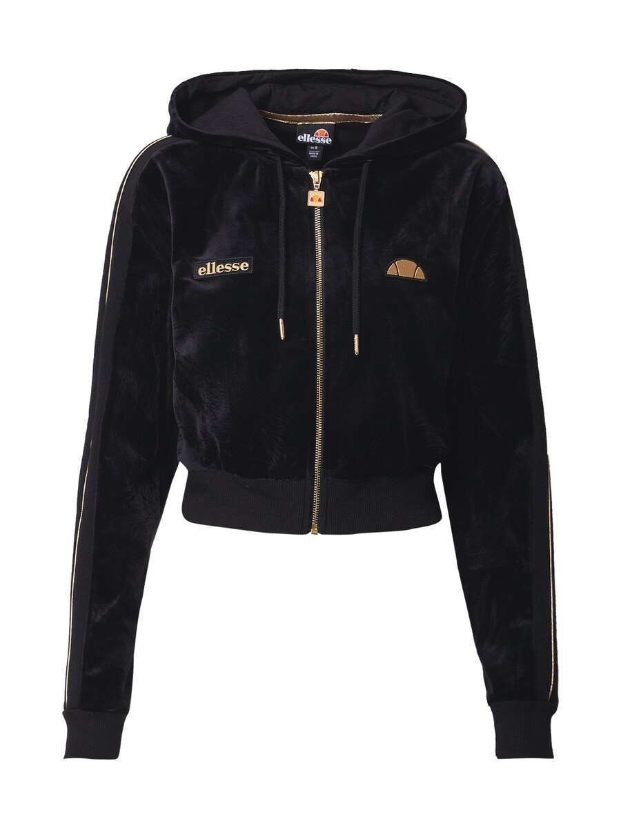 

Толстовка с капюшоном на молнии ELLESSE Bambino, черный