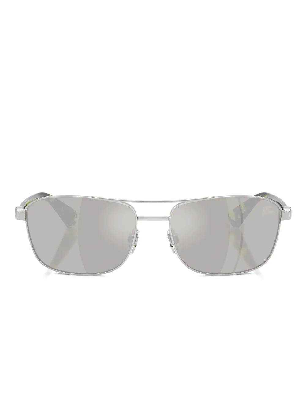 

Солнцезащитные очки-пилоты Burberry, серебристый