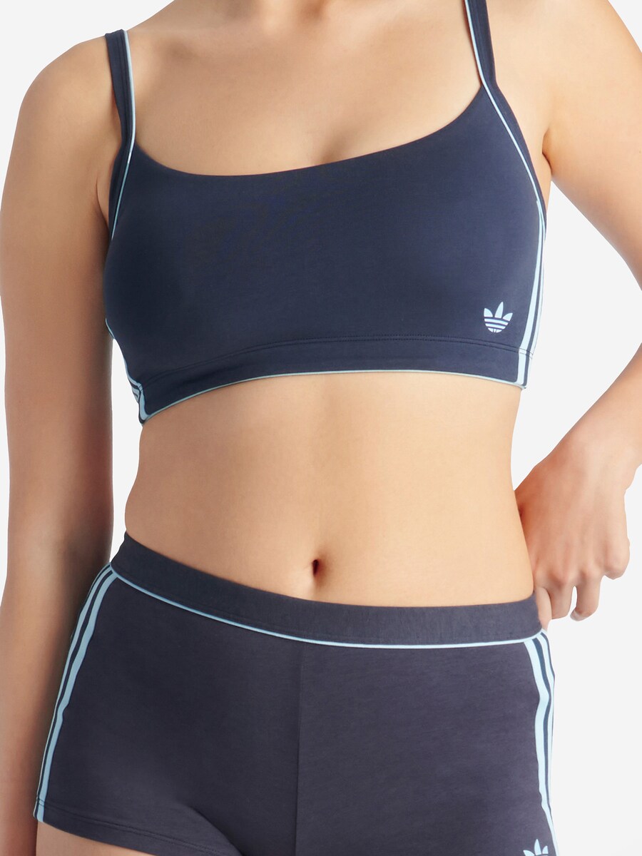 Топ ADIDAS ORIGINALS, ночной синий — фото 2