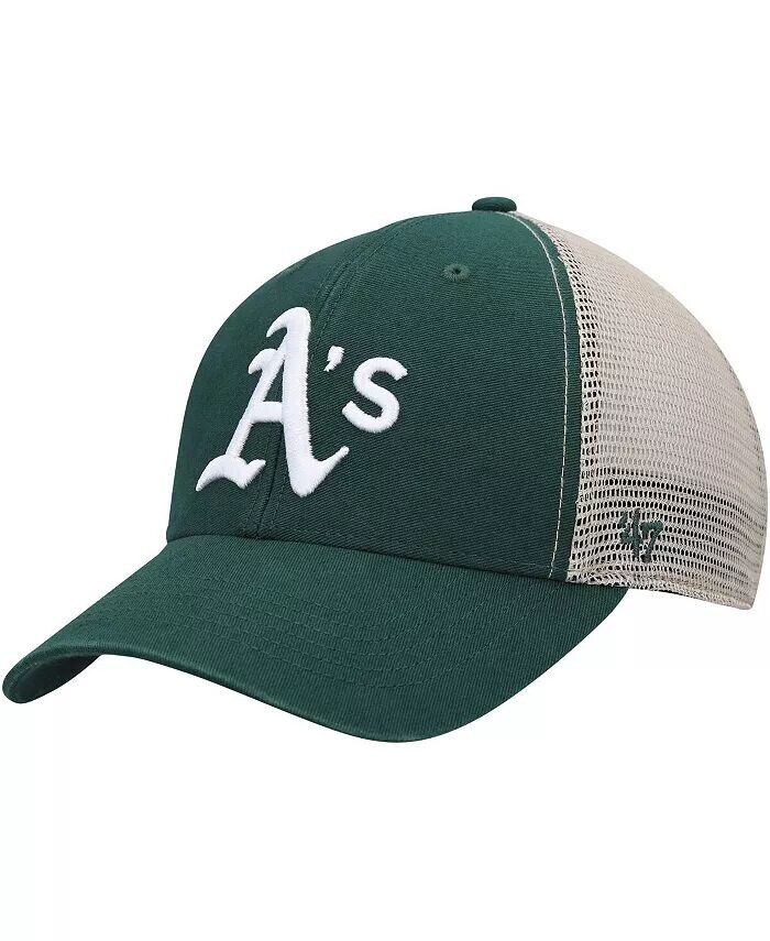 

Мужская зеленая кепка Oakland Athletics Flagship MVP Trucker Snapback '47 Brand